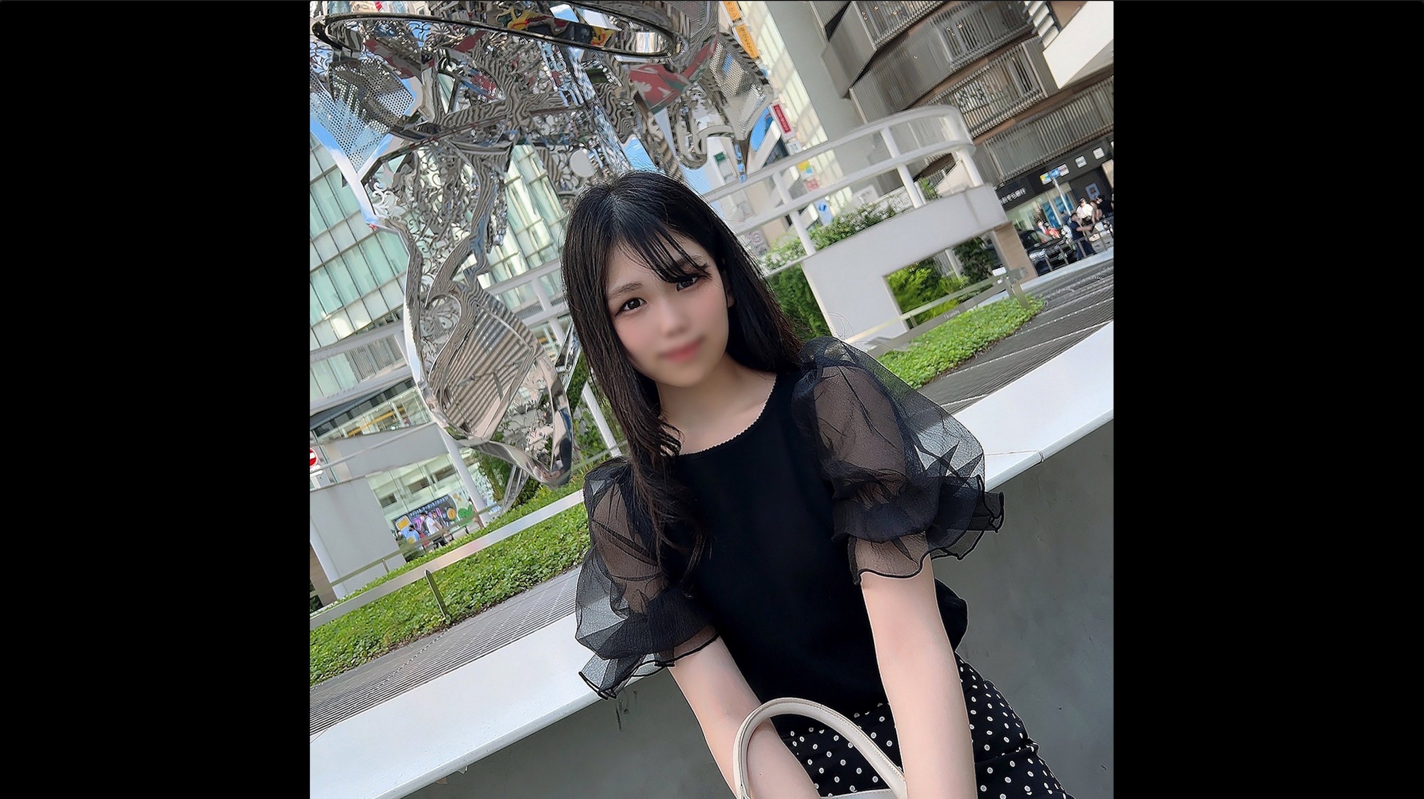 首次亮相！ ！还没有谈过恋爱，不习惯男人的天真女大学生。