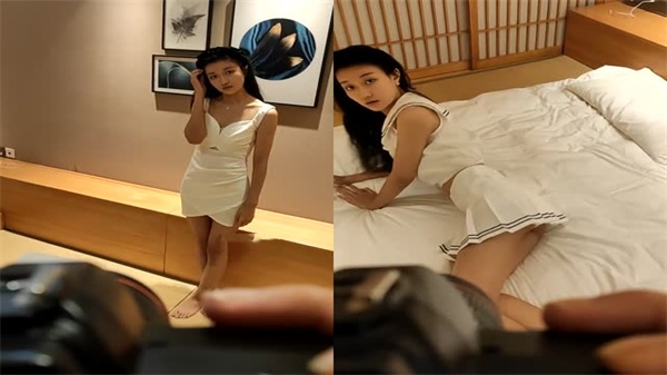 模特写真拍摄丶探花文静小美女